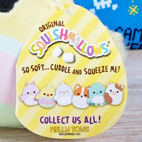 Squishmallow Aimee the Chick in Easter Egg 4.5" UltraSoft Stuffed Plush Toy NWT - Picture 10 of 12